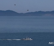 '연일 도발하는 북한, 우리 해상 지키는 필승 해군'