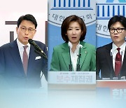 與 당권주자들, '당원 40%' 영남 공략…'우군' 확보에도 총력