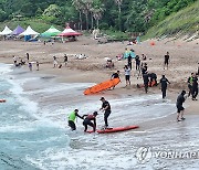 이안류 사고 대비 구조훈련