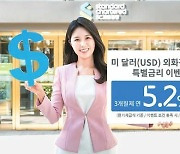 [함께하는 금융] 미국 달러화 정기예금 가입 고객…최고 5.2% 특별금리 이벤트 진행