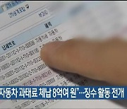 “외국인 자동차 과태료 체납 8억여 원”…징수 활동 전개