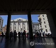 Italy Stock Exchange Protest