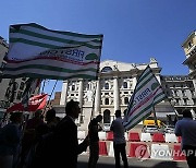 Italy Stock Exchange Protest