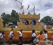 CORRECTION Myanmar Monk Killed