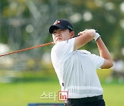 [포토] 김민규 '호쾌한 샷으로 순위 반등을 노린다'