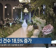 대구 혼인 건수 18.5% 증가