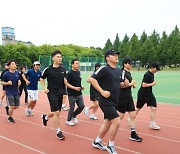 전남대 학군단, 총장과 함께 새벽구보 이색 출정식