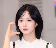 [TD포토] 엔믹스 해원 '볼하트~'