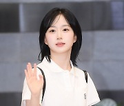 [TD포토] 엔믹스 해원 '안녕~'