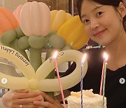 '15kg 감량' 한지혜, 다이어트 효과 대박…생일파티도 더 행복해