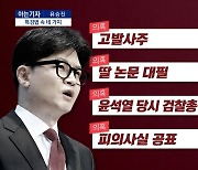 [아는기자]‘한동훈 특검법’ 전당대회 변수?