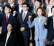 국힘 당대표 선거운동 첫 주말…안보 메시지 차별성 부각