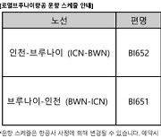 로열브루나이항공, 인천-브루나이 포함 10개 노선 최대 20% 할인