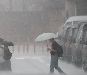 "외출하지 마세요" 부산 호우경보 발령…지하차도 34곳 전면 통제