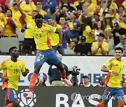 Copa America Soccer Colombia Costa Rica