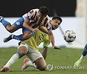 Copa America Soccer Paraguay Brazil