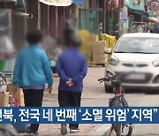 “전북, 전국 네 번째 ‘소멸 위험’ 지역”