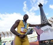 '현역 200ｍ 최강자' 라일스, '19초53' 파리행 확정.. 첫 올림픽 금메달 노린다