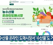 농수산물 온라인 도매시장서 ‘수산물’도 거래