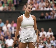 Wimbledon Sabalenka Tennis