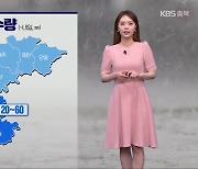 [날씨] 충북 내일 낮까지 비…돌풍·벼락 동반