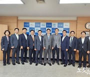 제9대 부산시의회 후반기 의장단 부산CBS 방문