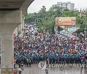 BANGLADESH STUDENTS PROTEST