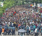 BANGLADESH STUDENTS PROTEST