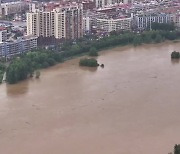 중국 양쯔강 올해 첫 홍수…폭우에 안후이성 이재민 99만 명