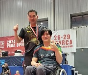 장수장애인탁구단 백영복 선수, '파리 패럴림픽' 국가대표로 출전
