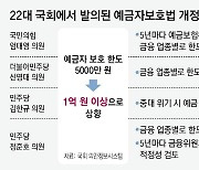 ‘예금자보호 5000만→1억원’ 법안 봇물… 업권별 차등적용 논의