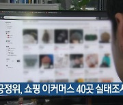 공정위, 쇼핑 이커머스 40곳 실태조사