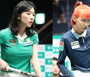 '20대 신예'의 무서운 반란...정수빈-김다희, 'PBA 챔프' 김예은-강지은 꺾었다