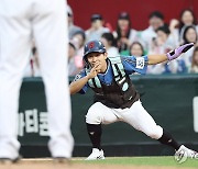 황성빈의 '배달의 마황' 퍼포먼스, KBO 올스타전의 하이라이트!