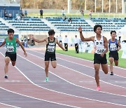 육상 기대주 나마디 조엘진, 또 다시 한국 고등부 신기록 달성