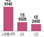 LG그룹주, 한달새 시총 7조 불었다