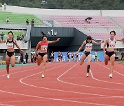 서지현, 개인 최고 11초87로 전국육상 여자 100ｍ 우승