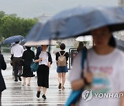 [날씨] 중부지방 많은 비…수도권 등 최대 100㎜ 이상