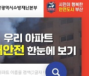 부산소방 '우리 아파트 화재안전 한눈에 보기' 누리집 공개