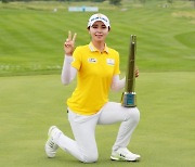 의령군 홍보대사 이가영 골퍼, KLPGA 투어 우승