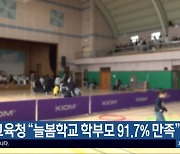 충북교육청 “늘봄학교 학부모 91.7% 만족”