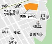 방배7구역 19층 316가구로 재건축