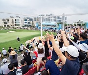 댄스 음악 울러퍼진 골프장… 롯데 오픈, 새로운 골프 관람 문화 선도