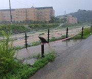 논산·부여 산사태 경보, 갑천변 홍수주의보…대전서 2명 구조(종합)