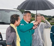 김학동 예천군수, 집중호우 현장점검 나서  …선제적 대응에 행정력 집중!