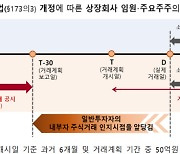 내부자거래 사전공시제도 24일 시행...재계 일부 반대기류