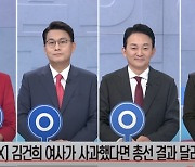 김건희 여사 사과했다면 총선 이겼을까? 한동훈도 '동그라미'