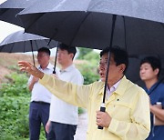 최한주 장수군의장, 집중호우 대비 긴급 현장점검