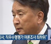 “김영환 지사, 직무수행평가 여론조사 최하위”