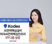 삼성운용, KODEX AI전력핵심 ETF 2종 상장